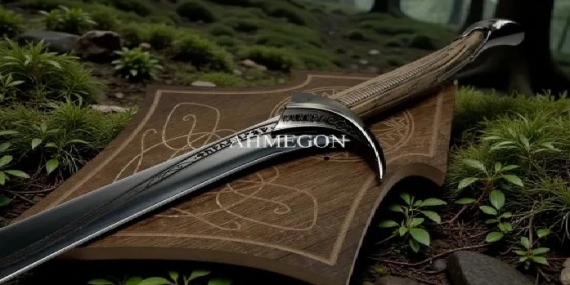 kılıç yapımında el işçiliği ile sanata dönüşen ustalık