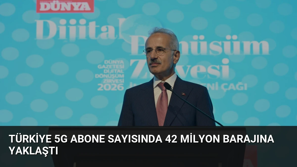 Türkiye 5G Abone Sayısında 42 Milyon Barajına Yaklaştı