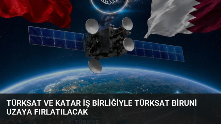 Türksat ve Katar iş birliğiyle Türksat Biruni uzaya fırlatılacak