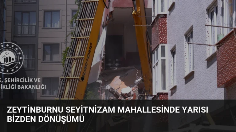 Zeytinburnu Seyitnizam Mahallesinde Yarısı Bizden Dönüşümü